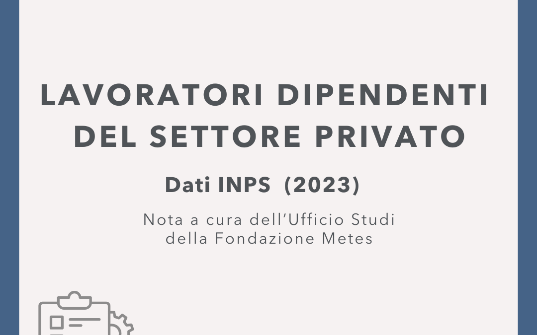 Lavoratori dipendenti nel settore privato (2023)